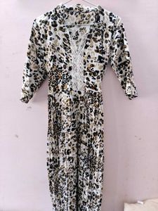 A Cheetah Type Printed Kurti , Which Used Only Onc