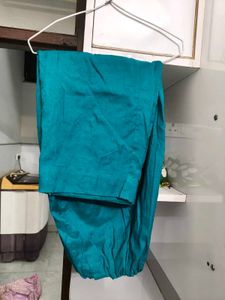 Green Printed Kurta Set