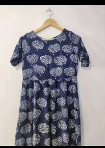 Indigo Blue Long Dress...No See Through