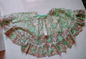 Cute Puchu Style Top And Skirt Set