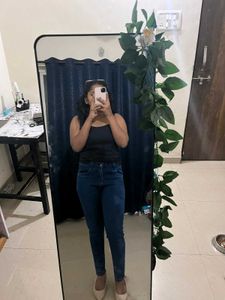 Blue Denim Skinny Jeans