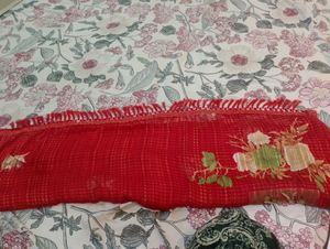 Red Saree
