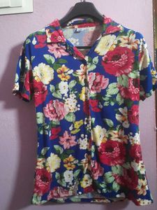 Floral Print Night Suit