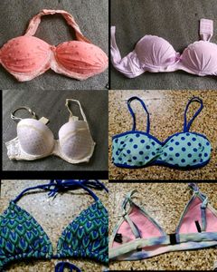 6 Padded Bras