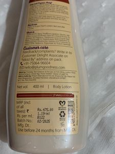 Plum Body Lotion