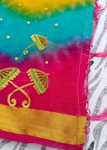 Beautiful Multi Colour Saree