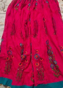 Floral Ethnic Skirt