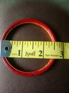Red Bangles (Set of 4)