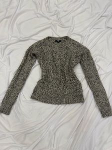 Uniqlo Grey Knit Sweater