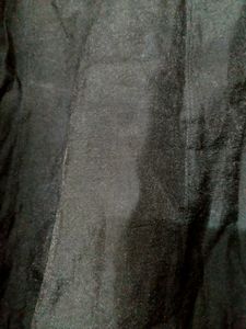 A line Midi length Black Skirt