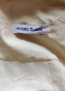 Cream Fluffy Puffer Jacket (New Condition)