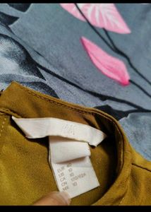 H&amp;M Olive Green Top Bust 36-38
