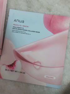 Anua Peach 70 Niacin Brightening Collagen Mask