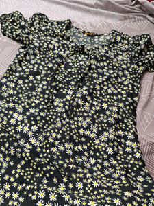 Floral Print Mini Dress