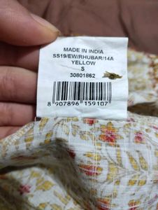 Flared Kurti With Mandarin Collar