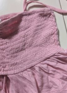 Pink Crop Top