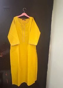 Yellow Dress Material
