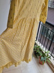 Yellow Casual Dress