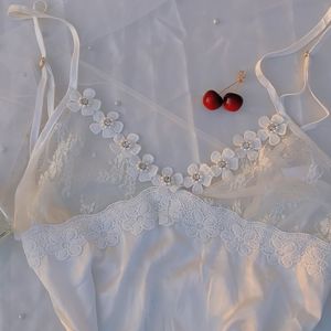 Floral Lace Cami Top