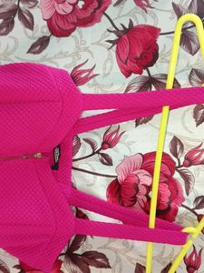 Hot Pink Mini Dress