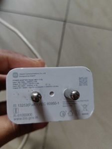 mi 33w original adapter with cable