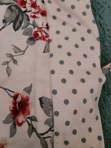 3/4 Sleeve Rose Pajama Set
