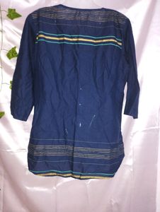Dark Blue Kurti