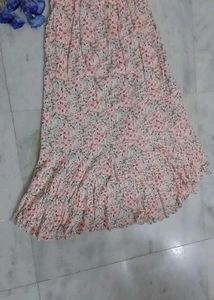 Floral Print Skirt