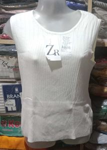 Sleeveless Winter Top