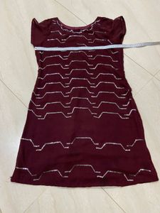 🚨Beautiful Burgundy Coloured Pallazo Kurta Set🚨