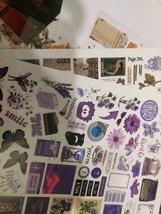 Customisable Journal Aesthetic Theme StickersKit