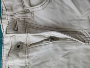 Cute White Denim Shorts