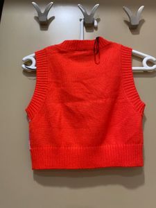 Pinkish Orange Top