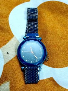Stylish Blue Watch