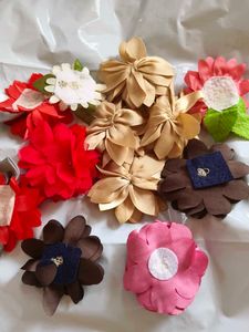 Handmade Flowers 🌺🌹 12 pcs