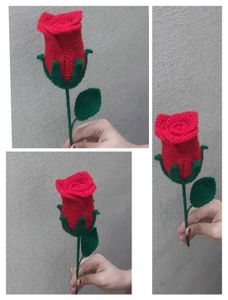 Handmade Crochet Rose