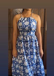 Floral Backless Sundress