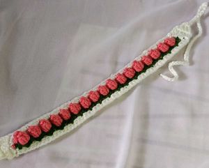 Crochet Tulip Headband