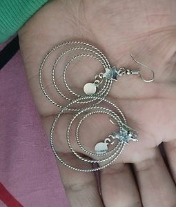 Small Lightweighted Silver Earrings
