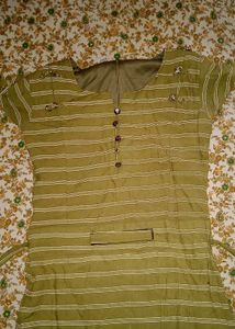 Midi Olive Green Dress