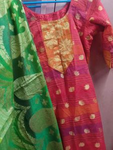 Silk Cotton Chudidar