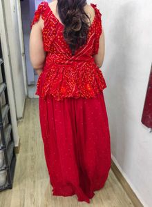 Designer Bandhani Print Choli Skirt