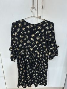 Floral Print Dress SIZE : M