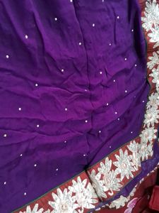 Heavy work  saree