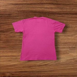 Pink Graphic Print T-Shirt