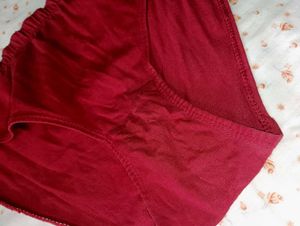 Red Cotton Panty