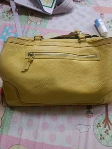 Yellow Handbag