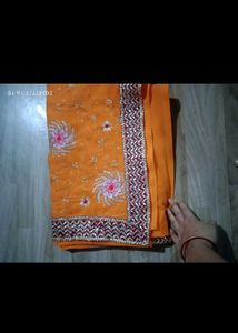 4 Beautiful Sarees And Pink Is Net Saree