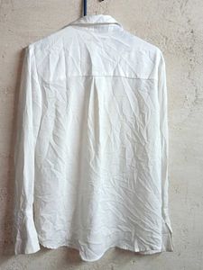 Ladies Formal Shirts Top Full-sleeve White
