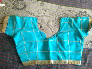 Bluewith Gold Lines